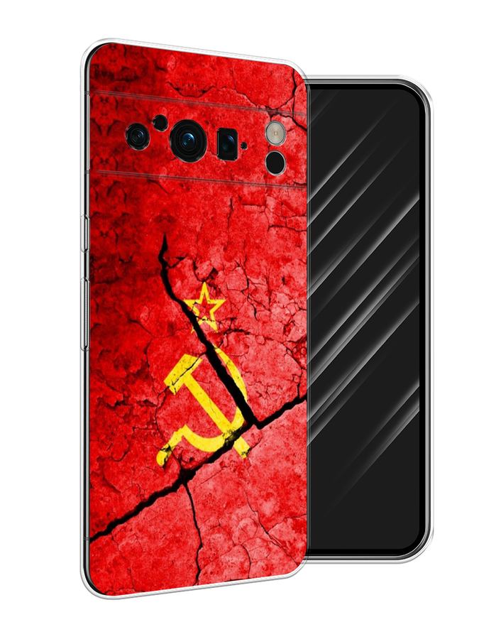 

Чехол Awog на Google Pixel 8 Pro "СССР", Красный;черный;желтый, 271650-5