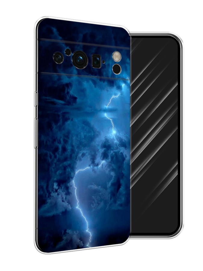 

Чехол Awog на Google Pixel 8 Pro "Молния", Синий, 271650-4