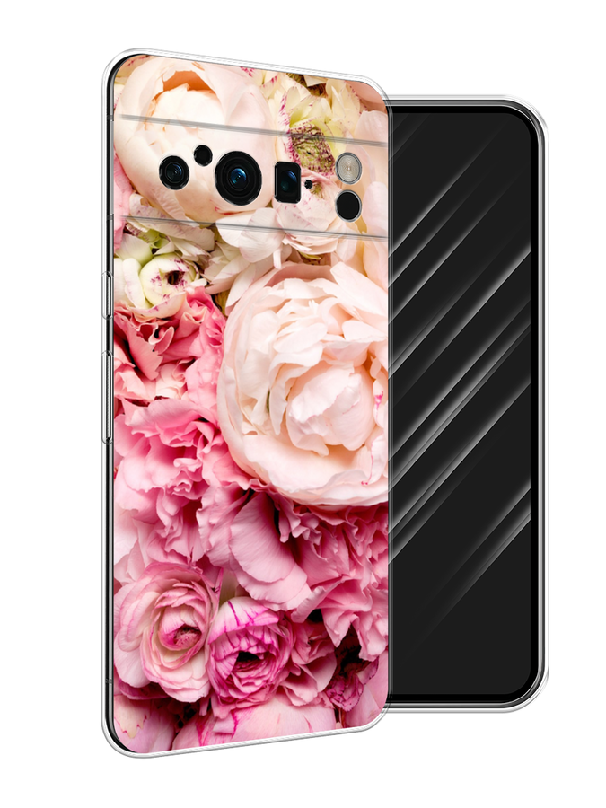 

Чехол Awog на Google Pixel 8 Pro "Пионы яркие", Розовый, 271650-8