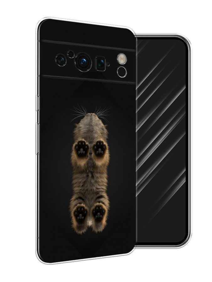 

Чехол Awog на Google Pixel 8 Pro "Кошачьи лапки", Черный, 271650-1