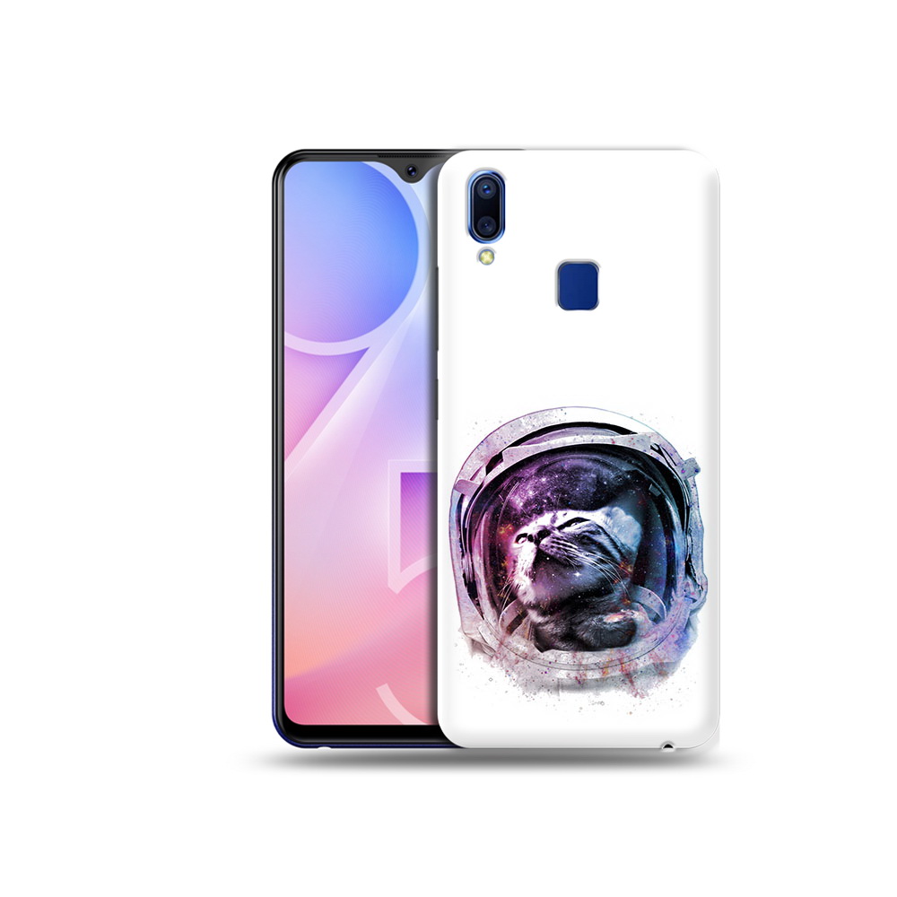 

Чехол MyPads Tocco для Vivo Y95 кот в шлеме (PT122996.436.396), Прозрачный, Tocco