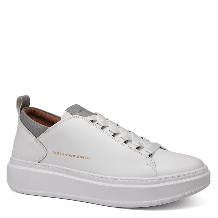 

Кеды мужские Alexander Smith WYM 23 белые 40 EU, Белый, WYM 23