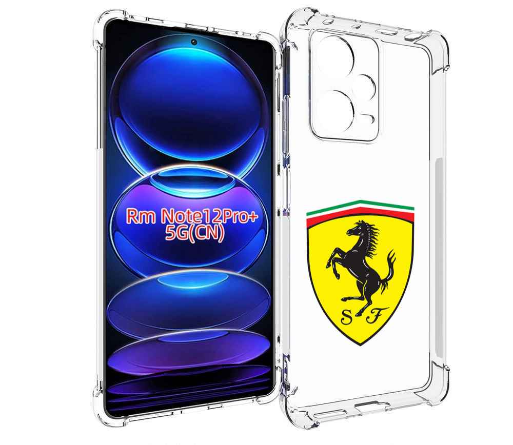 

Чехол MyPads Ferrari-3 мужской для Xiaomi Redmi Note 12 Pro + Plus, Прозрачный, Tocco