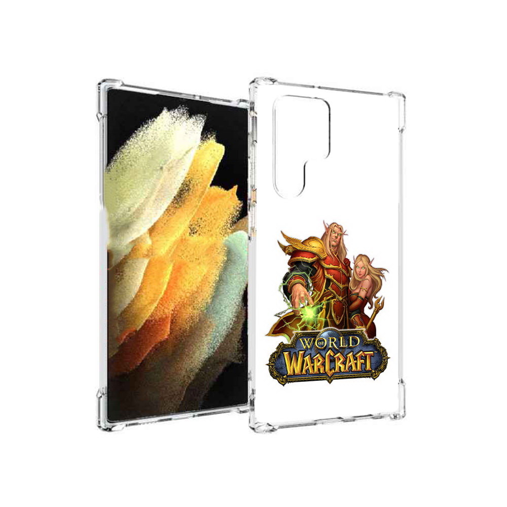 

Чехол MyPads Tocco для Samsung Galaxy S22 Ultra варкрафт2 (PT172602.555.256), Прозрачный, Tocco