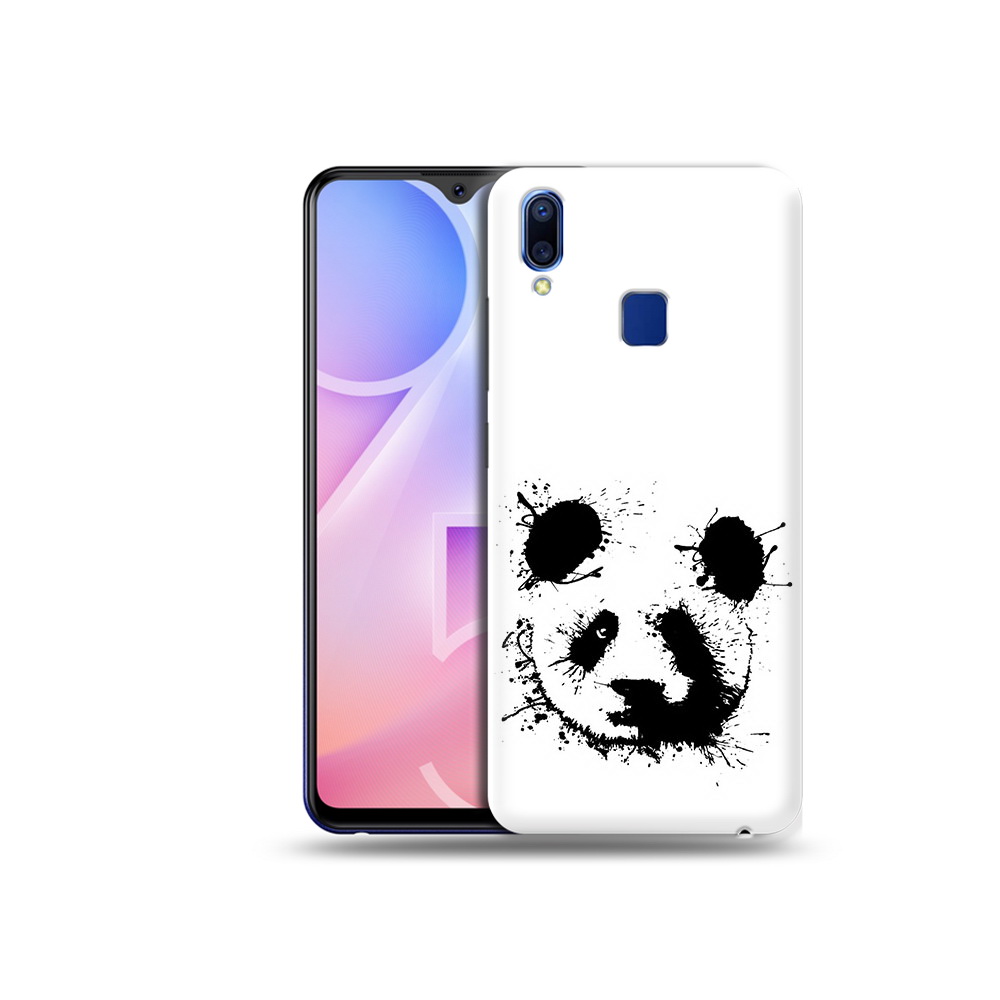 

Чехол MyPads Tocco для Vivo Y95 клякса-панда (PT122996.436.389), Прозрачный, Tocco