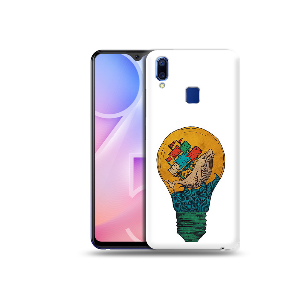

Чехол MyPads Tocco для Vivo Y95 кит в лампочке с парусами (PT122996.436.387), Прозрачный, Tocco
