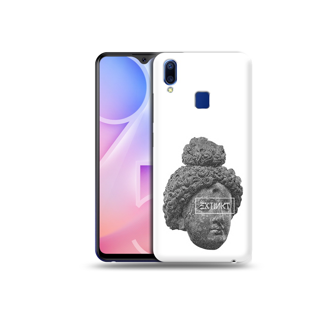 

Чехол MyPads Tocco для Vivo Y95 каменное лицо девушки (PT122996.436.383), Прозрачный, Tocco