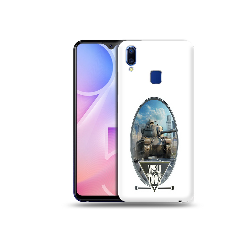 

Чехол MyPads Tocco для Vivo Y95 игра с танками (PT122996.436.375), Прозрачный, Tocco