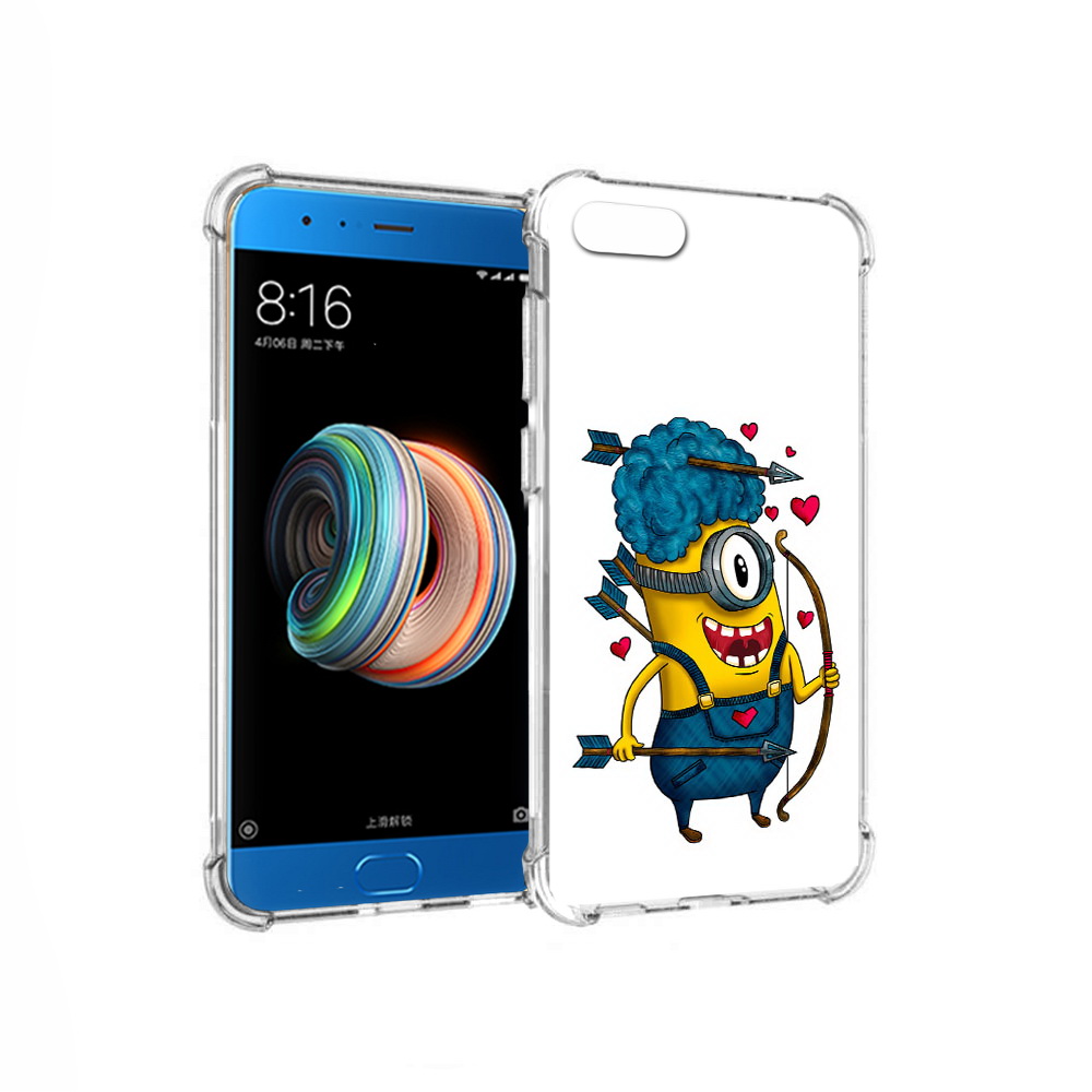 

Чехол MyPads Tocco для Xiaomi Mi Note 3 Миньон купидон (PT99401.307.117), Прозрачный, Tocco