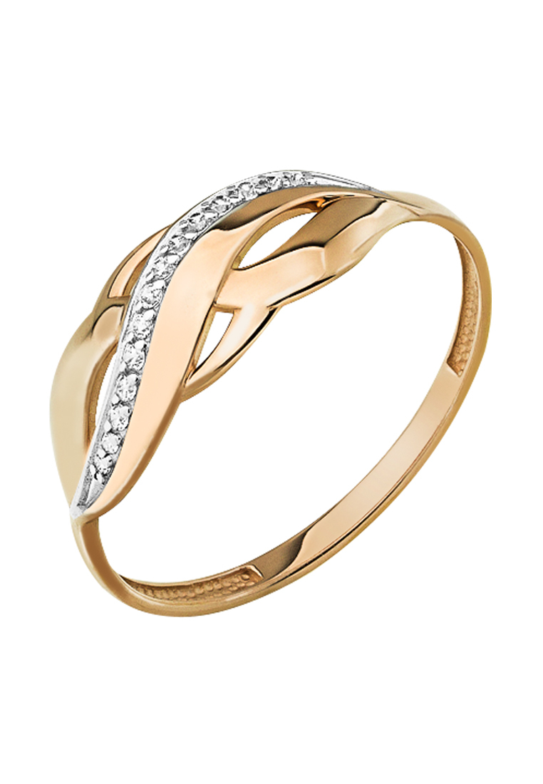 

Кольцо из золота р.  Kari Jewelry К13210155, фианит, К13210155