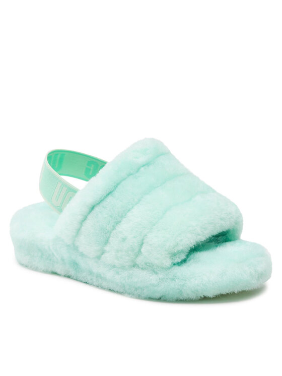 

Тапочки W Fluff Yeah Slide 1095119 Ugg бирюзовый 38 EU, W Fluff Yeah Slide 1095119