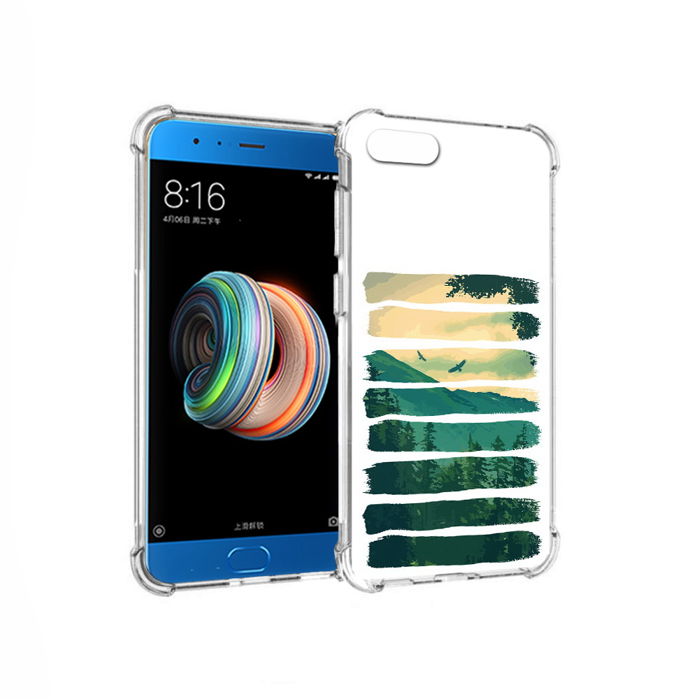 

Чехол MyPads Tocco для Xiaomi Mi Note 3 Лесная чаща (PT99401.307.107), Прозрачный, Tocco