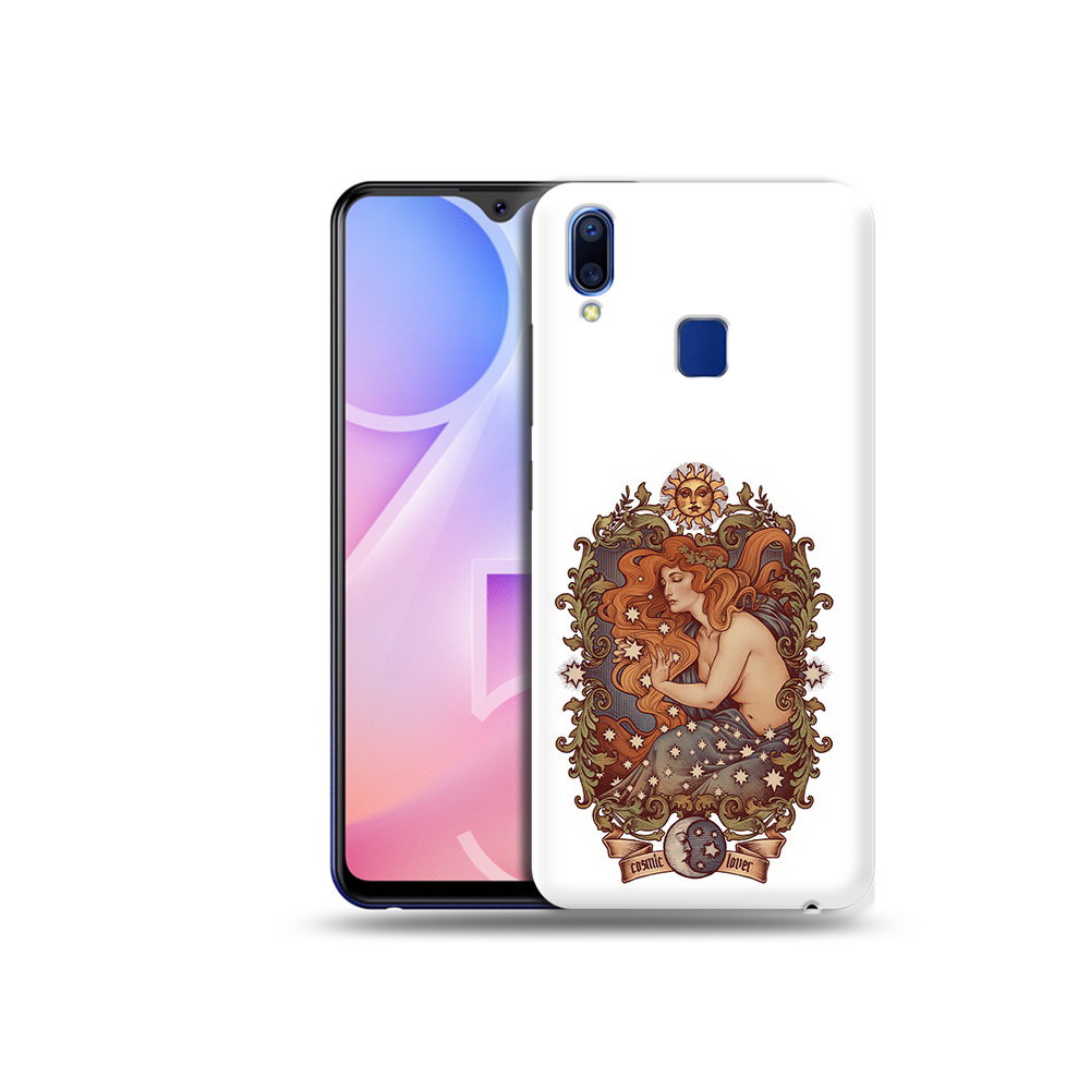

Чехол MyPads Tocco для Vivo Y95 звездная девушка абстракция (PT122996.436.351), Прозрачный, Tocco