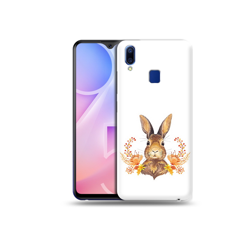 

Чехол MyPads Tocco для Vivo Y95 зайка в цветах (PT122996.436.349), Прозрачный, Tocco