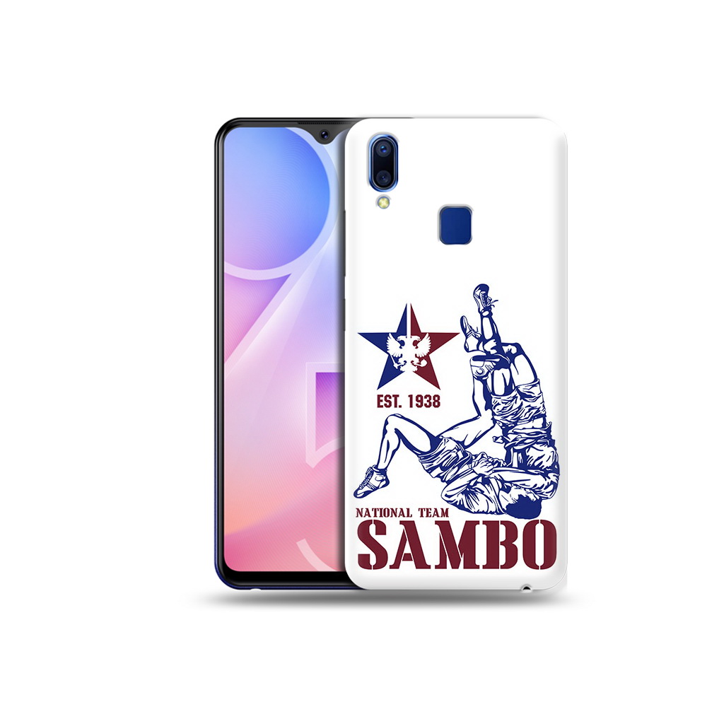 

Чехол MyPads Tocco для Vivo Y95 единоборства самбо (PT122996.436.344), Прозрачный, Tocco