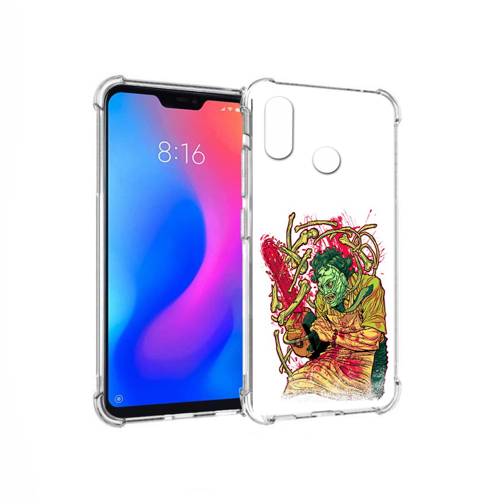 

Чехол MyPads Tocco для Xiaomi Redmi 6 Pro яркий мясник (PT113887.306.711), Прозрачный, Tocco