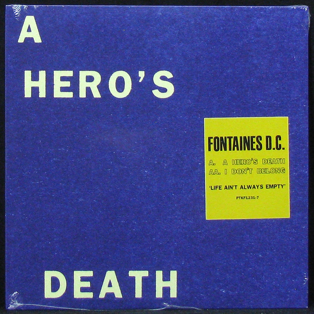 

LP Fontaines D.C. - A Hero’s Death / I Don’t Belong (single) Partisan (308293)