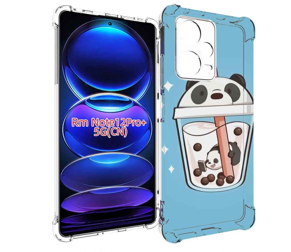 

Чехол MyPads Bubble tea для Xiaomi Redmi Note 12 Pro + Plus, Прозрачный, Tocco