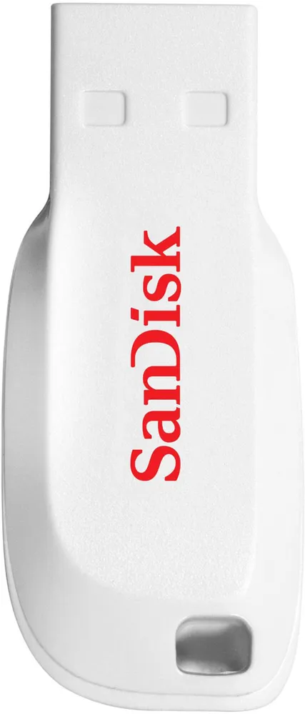 

Флешка SanDisk Cruzer Blade 128 ГБ белый (SDCZ50-128G-B35), Cruzer Blade