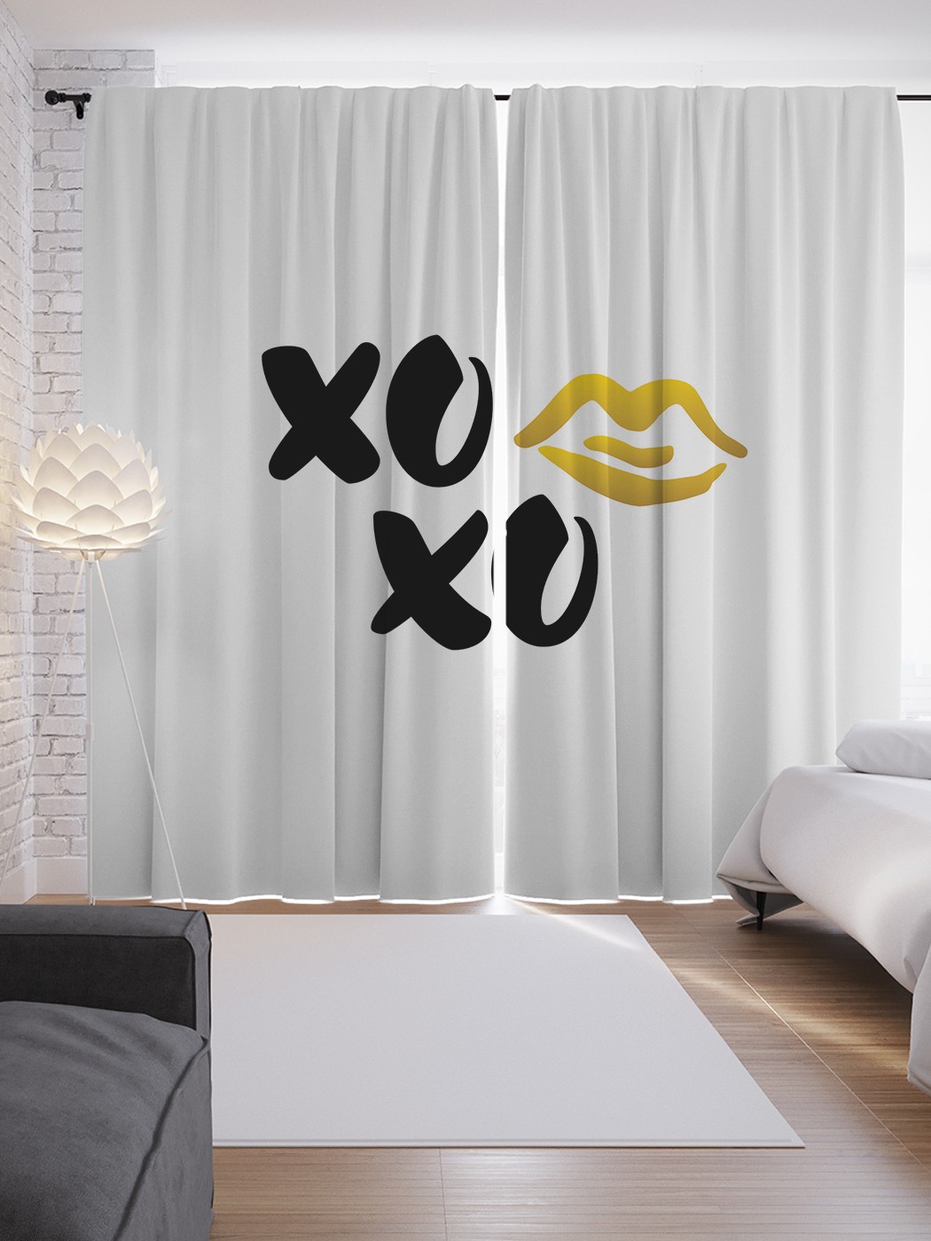 

Шторы JoyArty с фотопечатью "Цем-цем" из сатена, 290х265 см, Цем-цем