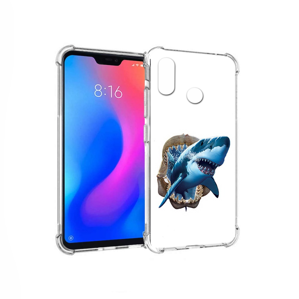 

Чехол MyPads Tocco для Xiaomi Redmi 6 Pro челюсти (PT113887.306.675), Прозрачный, Tocco