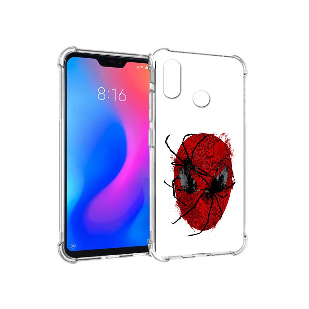 

Чехол MyPads Tocco для Xiaomi Redmi 6 Pro человек паук (PT113887.306.673), Прозрачный, Tocco