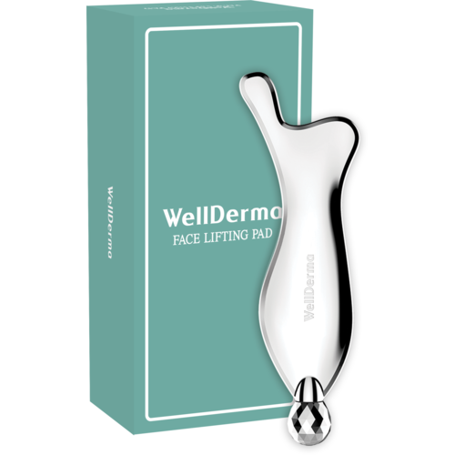 Массажёр  WellDerma Face Lifting Pad Механический для Лица, 1 шт 25 г спрей для ног wellderma