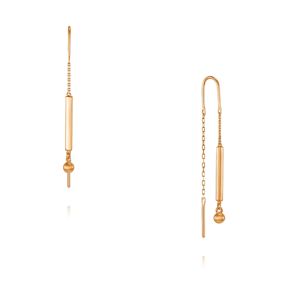 

Серьги из красного золота ADAMAS 25040648/01-А50-01, 25040648/01-А50-01