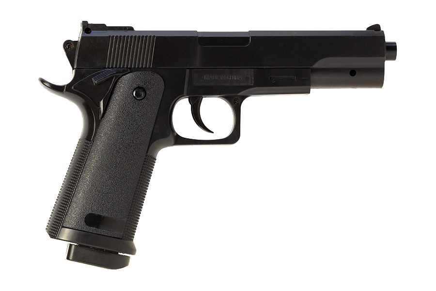 

Пистолет Galaxy Colt 1911 с ЛЦУ и фонарём spring (G.053C)