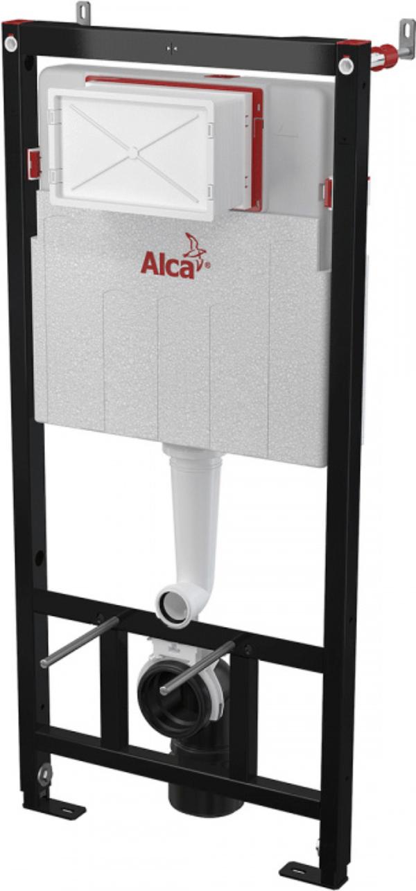 Инсталляция для унитаза AlcaPlast AM101/1120-0001 система инсталляции для унитазов alcaplast am101 1120 3 1 ru m371 0001 3 в 1 с кнопкой смыва хром