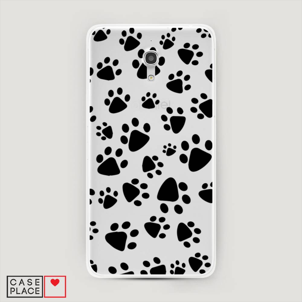 

Чехол Awog на Alcatel Pixi 4 (5) 5045D / Алкатель Pixi 4 (5) 5045D "Лапки черные", 170250-2