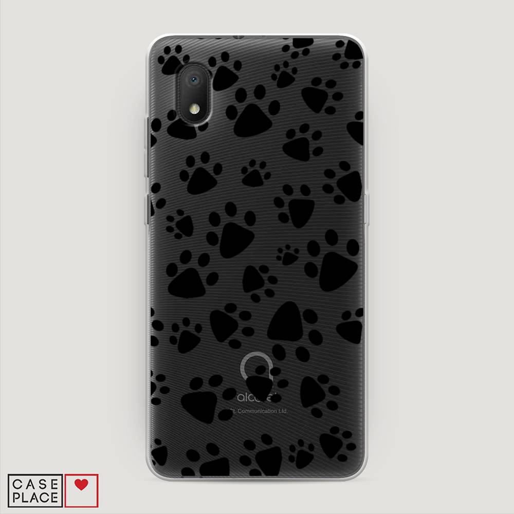 

Чехол Awog на Alcatel 1A (2020) 5002F / Алкатель 1A (2020) 5002F "Лапки черные", 171050-2