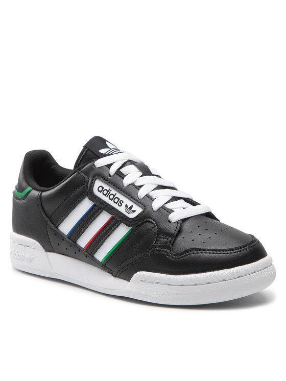 

Кеды Continental 80 Stripes J GW6643 adidas Черный 38,5 EU, Continental 80 Stripes J GW6643