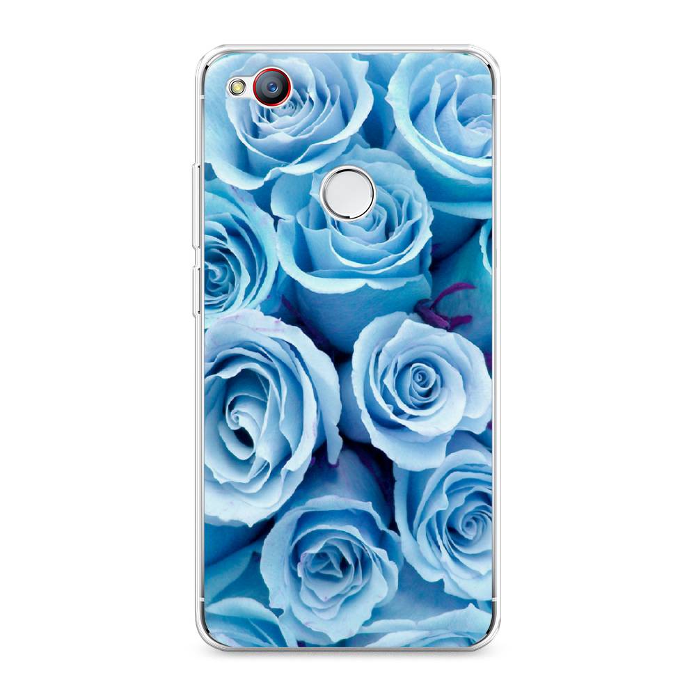 

Чехол Awog на ZTE Nubia Z11 / ЗТЕ Нубиа Z11 "Лазурные розы", 131750-8