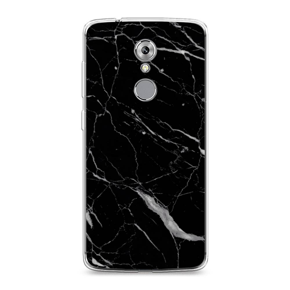 

Чехол Awog на ZTE Axon 7 / ЗТЕ Аксон 7 "Черный минерал", 131450-3