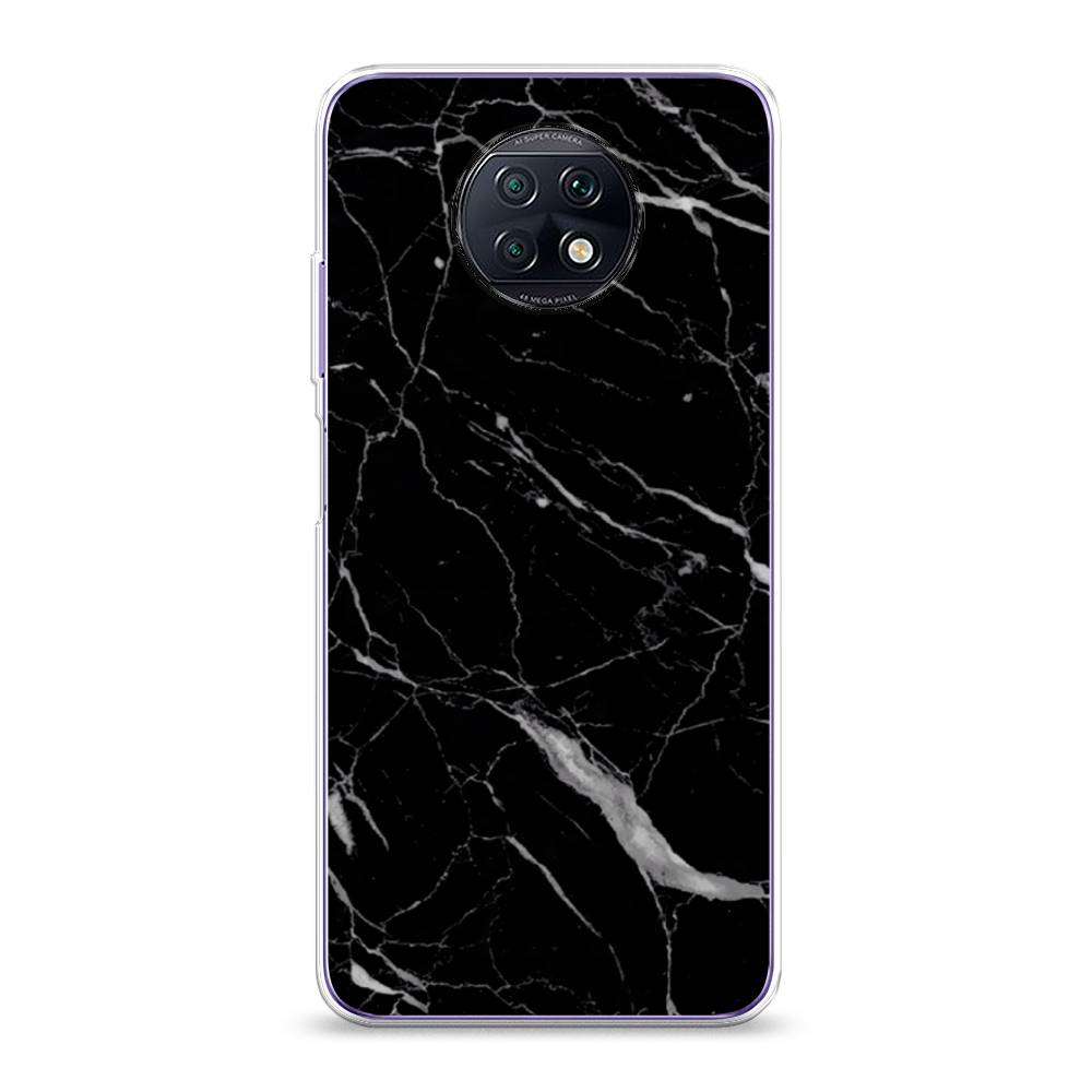фото Силиконовый чехол "черный минерал" на xiaomi redmi note 9t awog