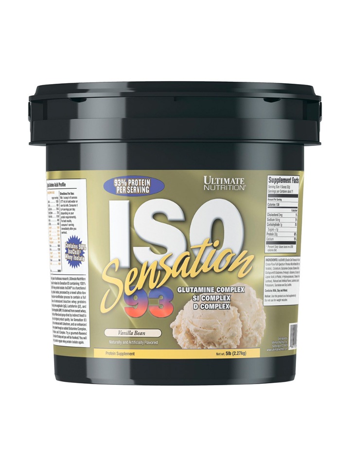 Протеин Ultimate Nutrition ISO Sensation 2270 гр Стручок ванили