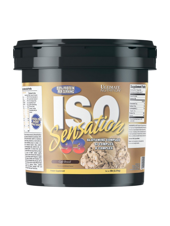 Протеин Ultimate Nutrition ISO Sensation 2270 гр Бразильский кофе