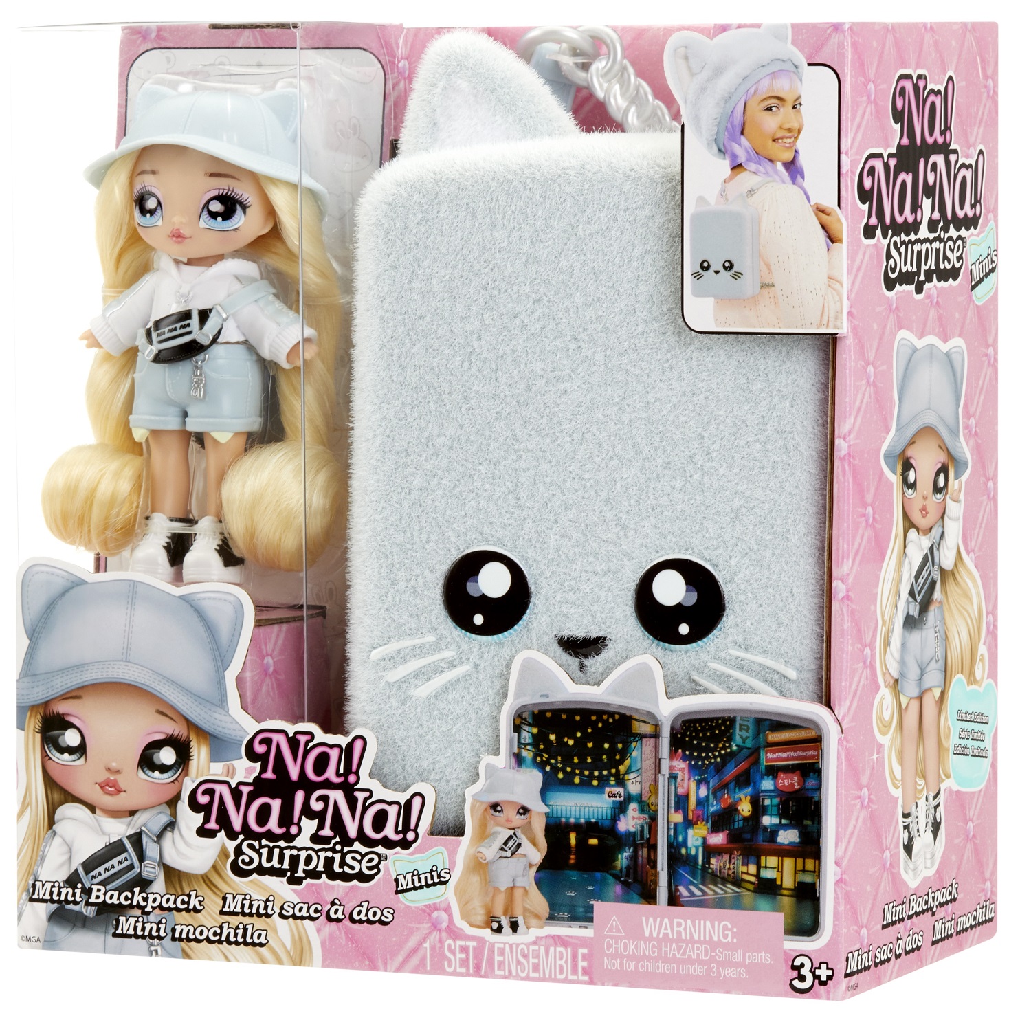 Кукла и Игрушка-Рюкзак Мышонок Na! Na! Na! Surprise