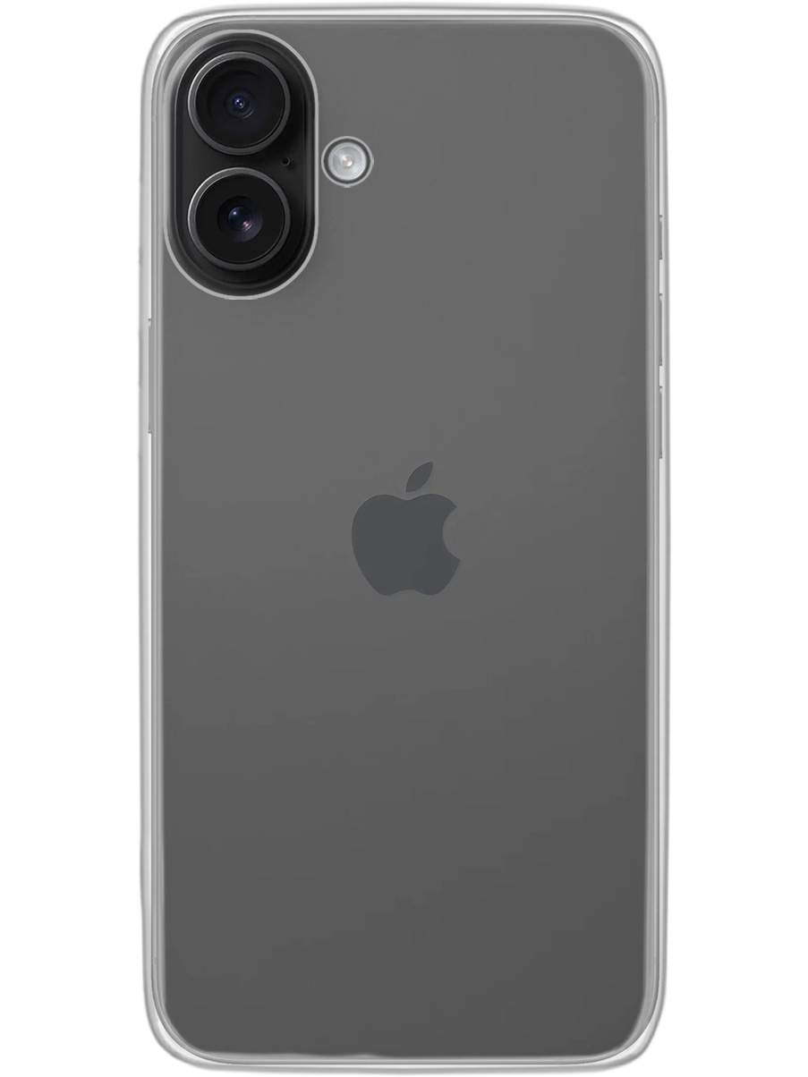 

Силиконовый чехол на Apple iPhone 16 Plus прозрачный, 7851971n31