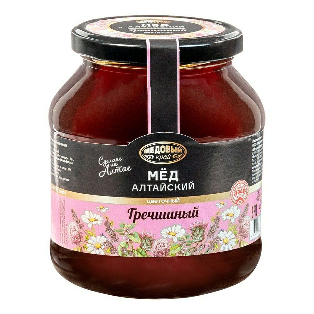 

Мед Медовый край Гречишный 1 кг