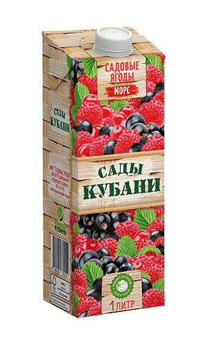 

Морс Сады Кубани Садовые ягоды 1 л