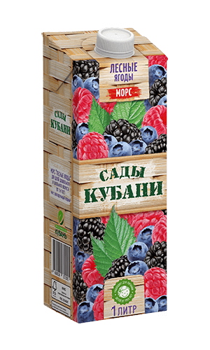 

Морс Сады Кубани, ягодный, 1 л