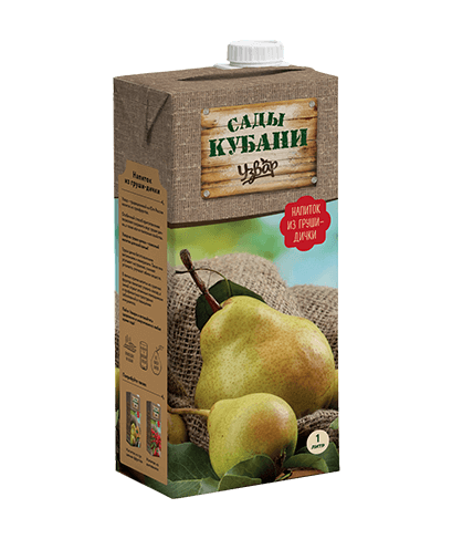 

Узвар Сады Кубани из груши-дички 1 л