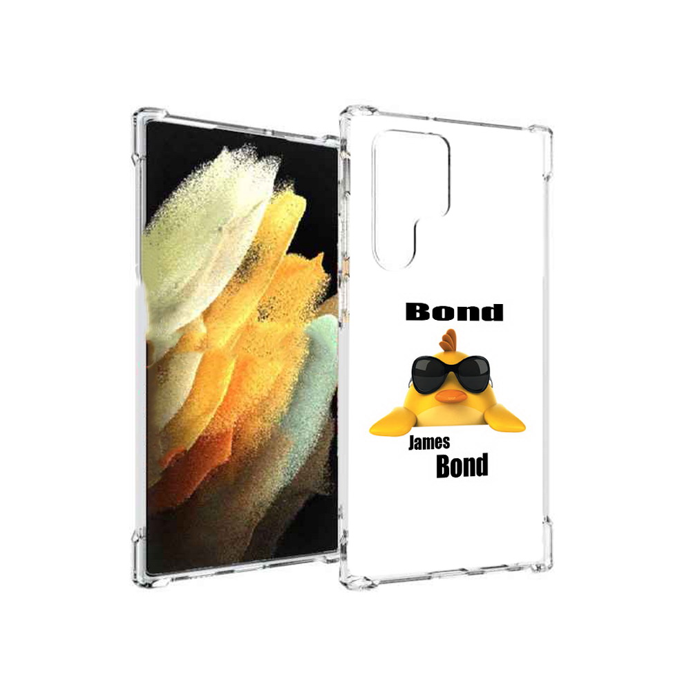 

Чехол MyPads Tocco для Samsung Galaxy S22 Ultra бонд (PT172602.555.246), Прозрачный, Tocco