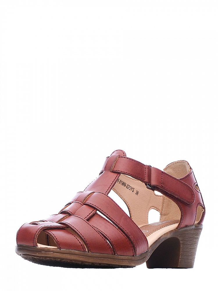 фото Босоножки женские zenden collection 36-91wn-020ys красные 41 ru