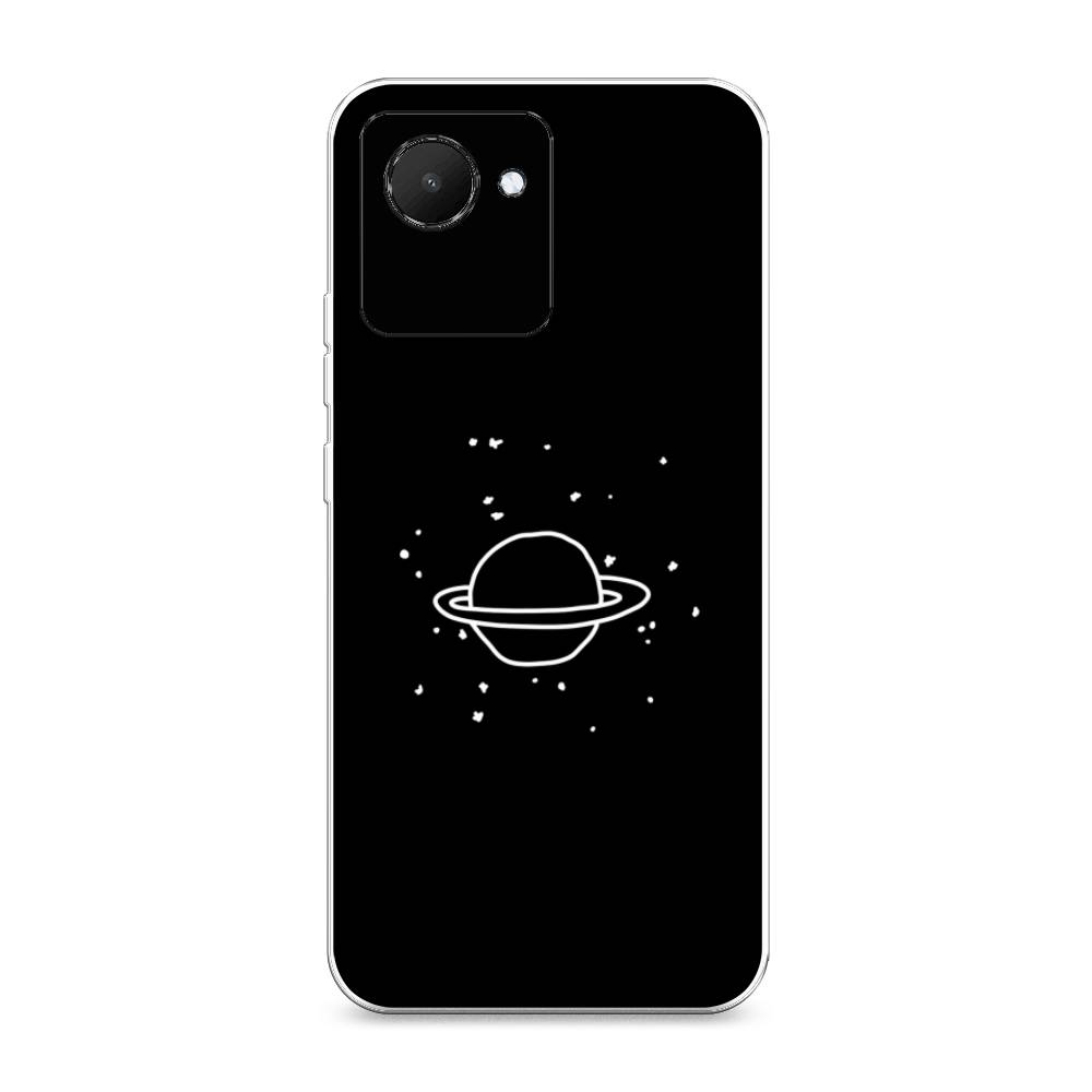 

Силиконовый чехол "Дудл Юпитера" на Realme C30, Разноцветный, 2510550-4