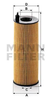 

Фильтр Масляный Mann-Filter Hu 721/5 X MANN-FILTER арт. HU 721/5 X