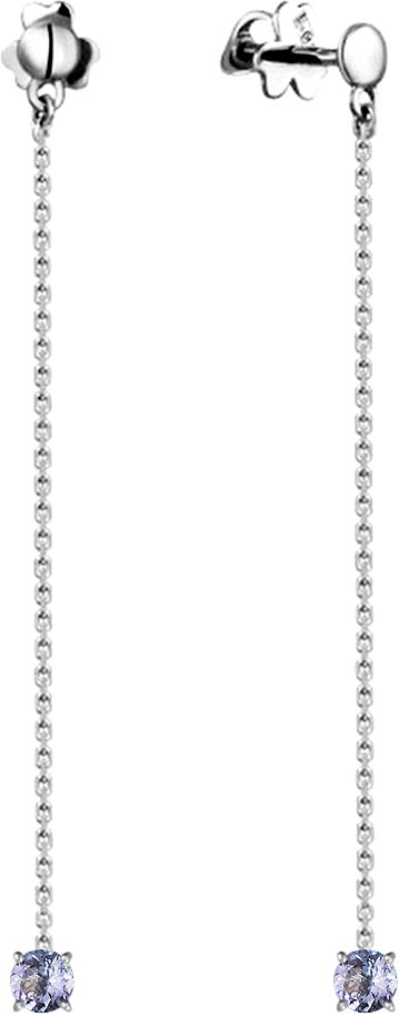 

Серьги из серебра с танзанитом СБ Золото SG-26/03794-TN-BS, SG-26/03794-TN-BS