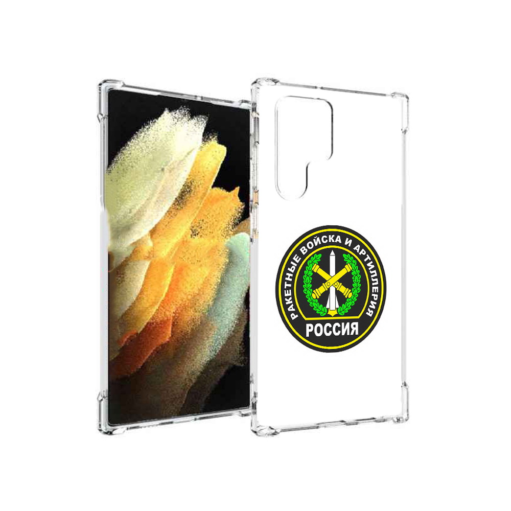 

Чехол MyPads Tocco для Samsung Galaxy S22 Ultra артиллерия (PT172602.555.225), Прозрачный, Tocco